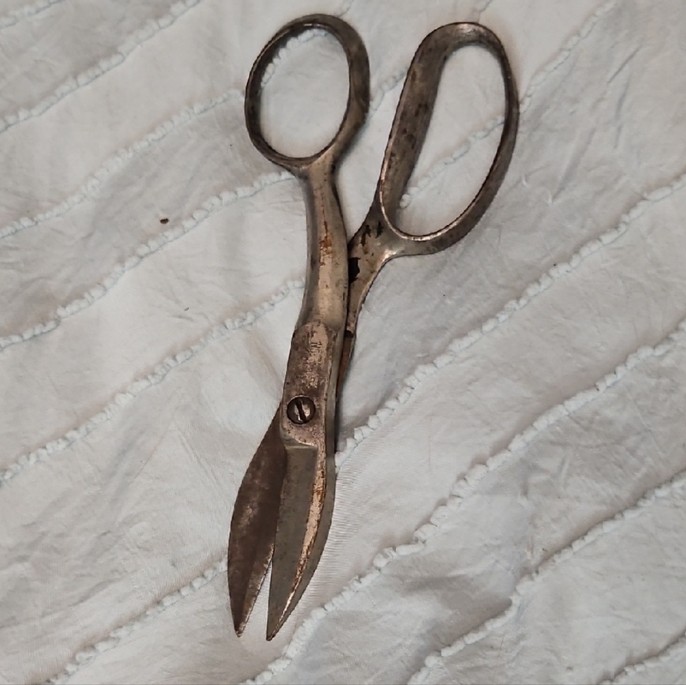Vintage Tailor Reliance Compton Metal Tool Scissors Patent 1938. USA